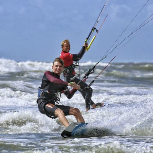 Kite surfers Paradise