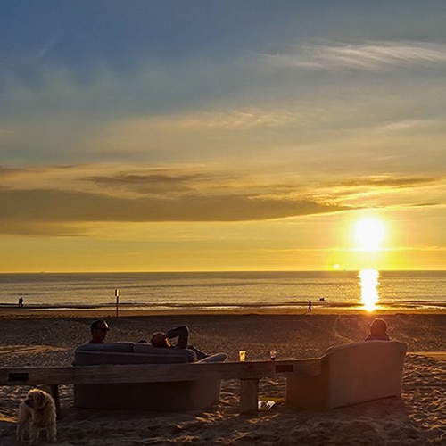 Sunset Noordwijk Netherlands