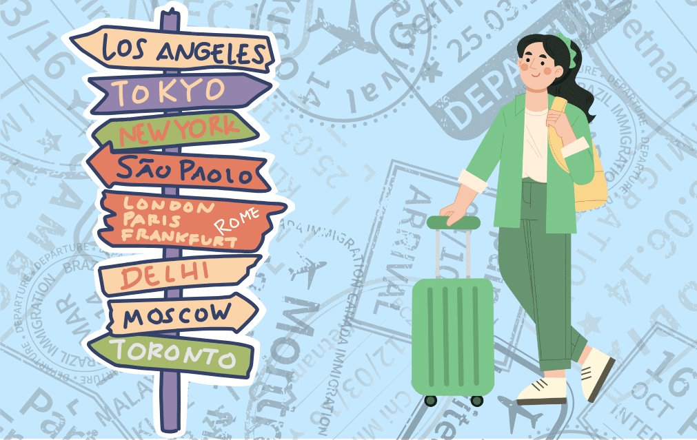 Traveler illustration