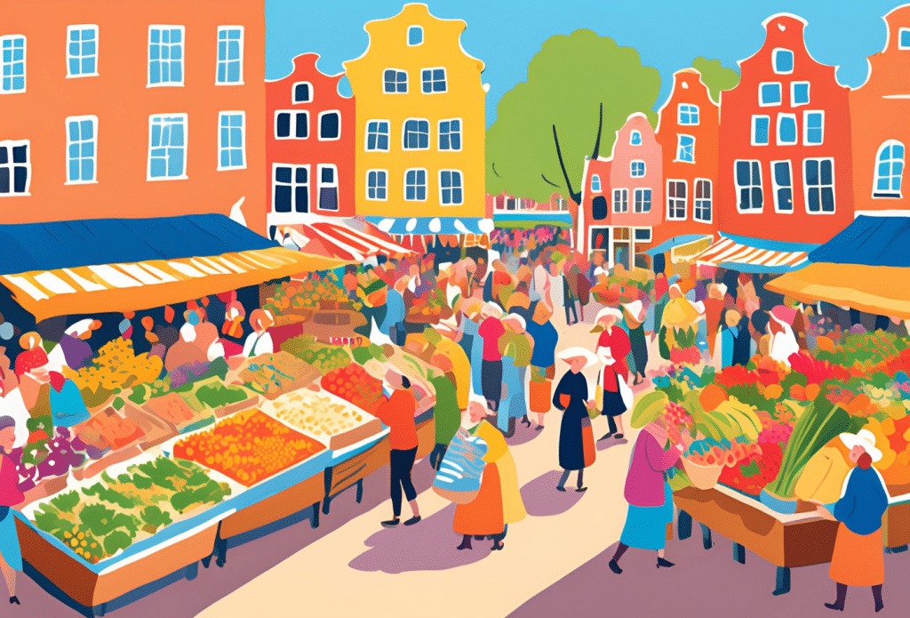 Top 10 markets in the Netherlands
