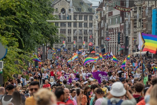 World Pride festival Amsterdam, The Netherlands